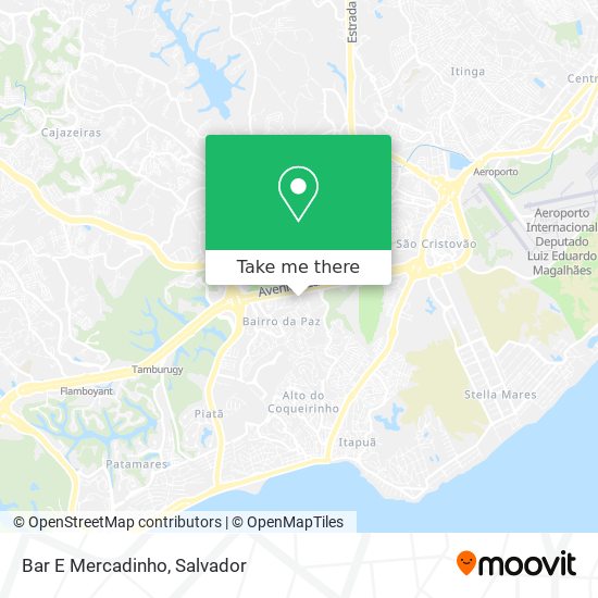 Mapa Bar E Mercadinho