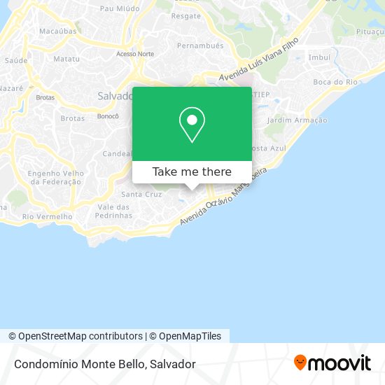 Condomínio Monte Bello map