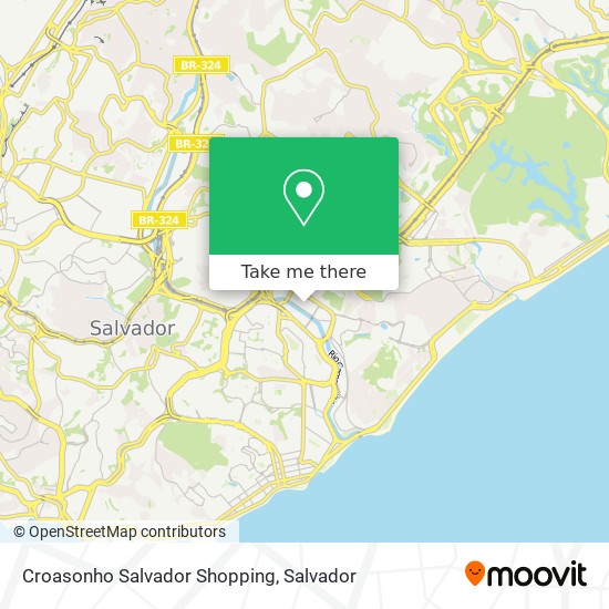 Mapa Croasonho Salvador Shopping