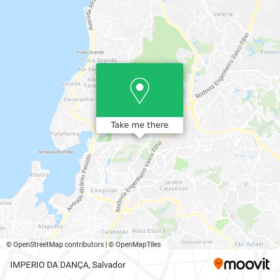 IMPERIO DA DANÇA map