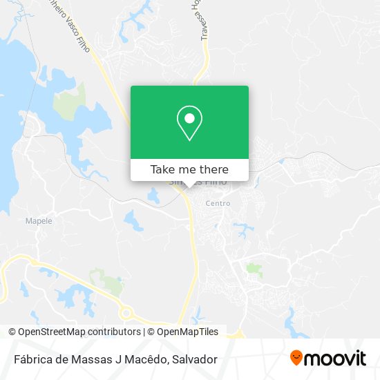 Fábrica de Massas J Macêdo map