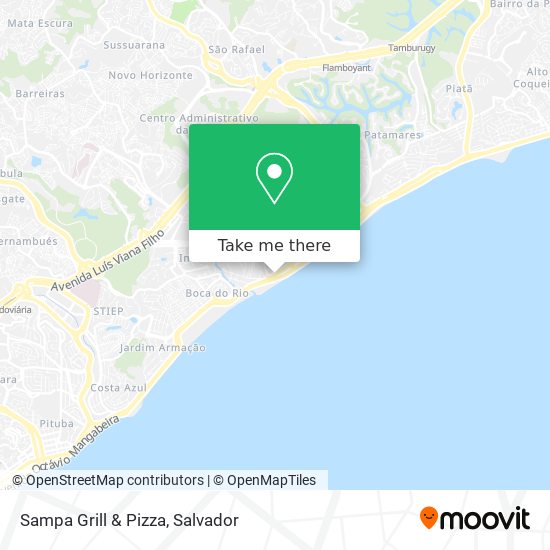 Sampa Grill & Pizza map