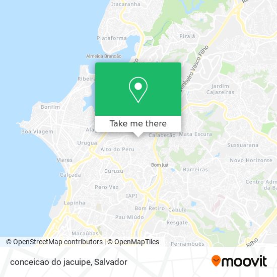 conceicao do jacuipe map