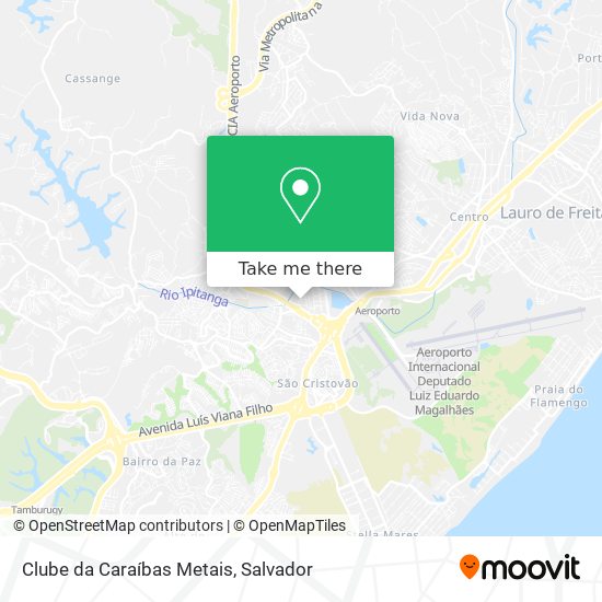 Clube da Caraíbas  Metais map