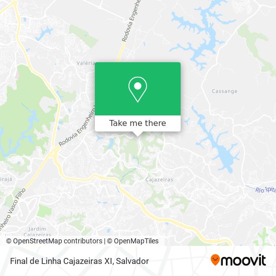 Final de Linha Cajazeiras XI map