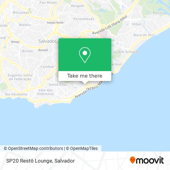 SP20 Restô Lounge map