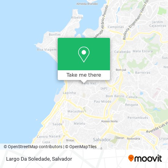 Largo Da Soledade map