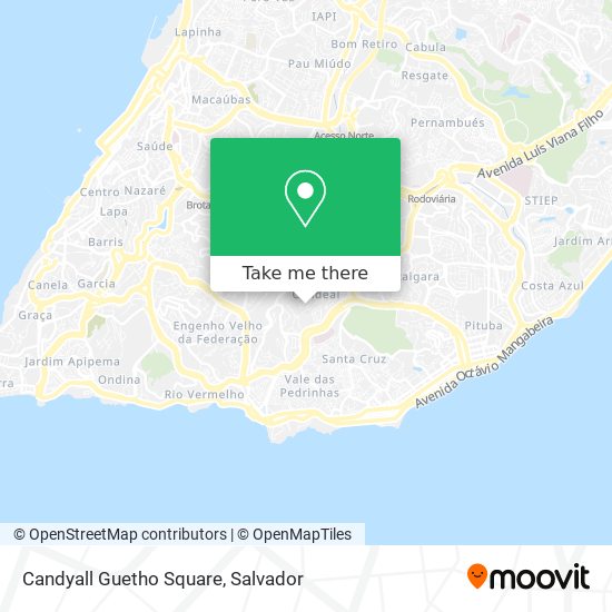 Candyall Guetho Square map