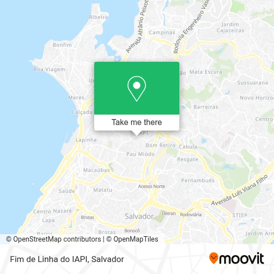 Fim de Linha do IAPI map