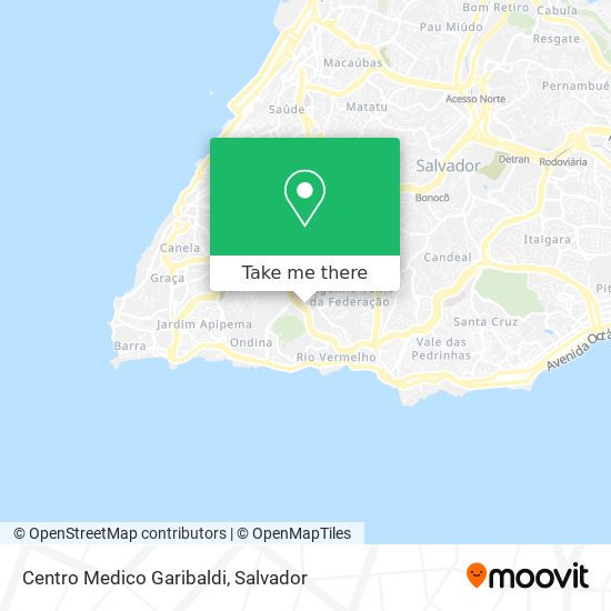 Centro Medico Garibaldi map