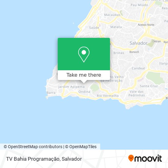 TV Bahia Programação map