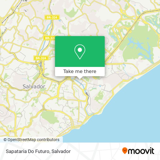 Sapataria Do Futuro map