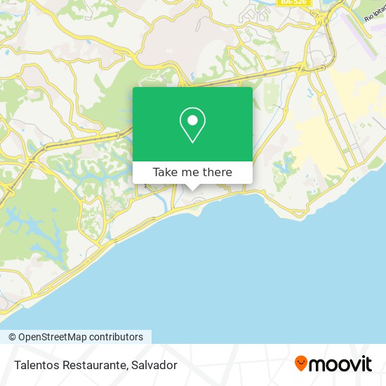 Talentos Restaurante map