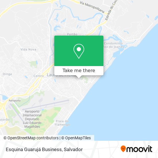 Esquina Guarujá Business map