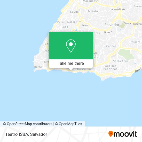Teatro ISBA map