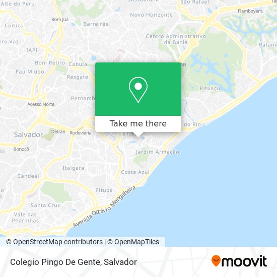 Colegio Pingo De Gente map