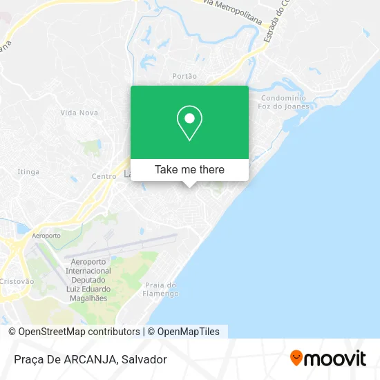 Praça De ARCANJA map