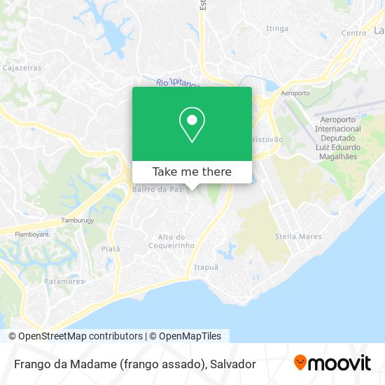 Frango da Madame (frango assado) map