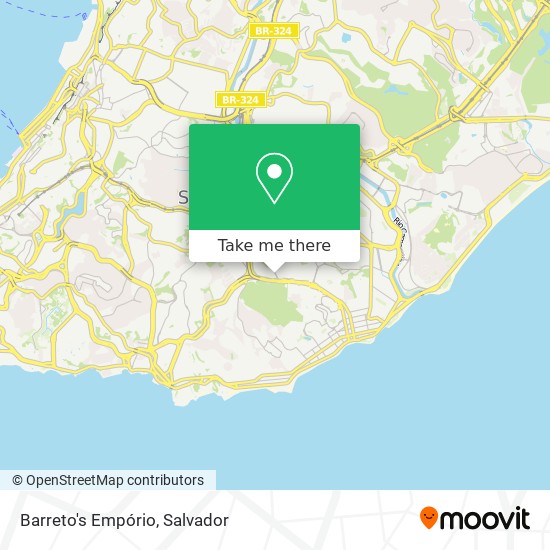 Mapa Barreto's Empório