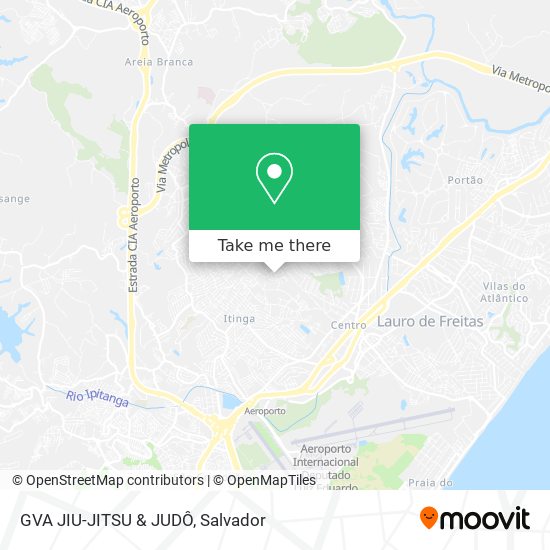 GVA JIU-JITSU & JUDÔ map