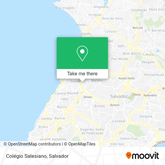 Colégio Salesiano map