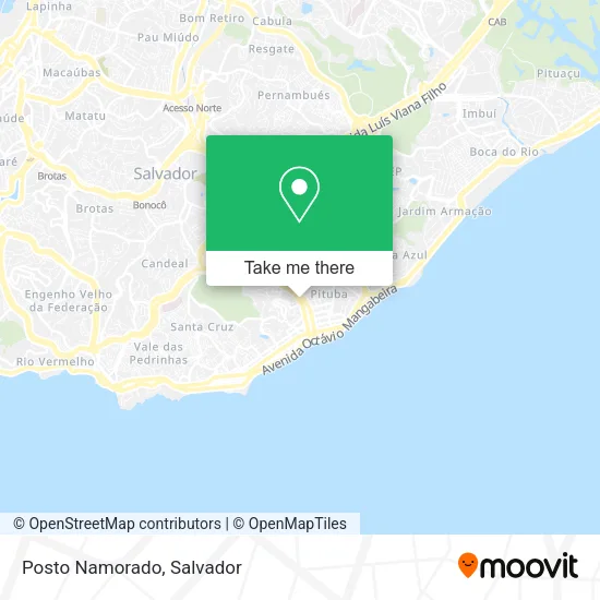 Posto Namorado map