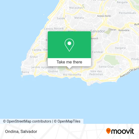 Ondina map