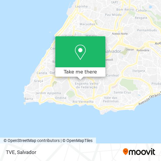 TVE map