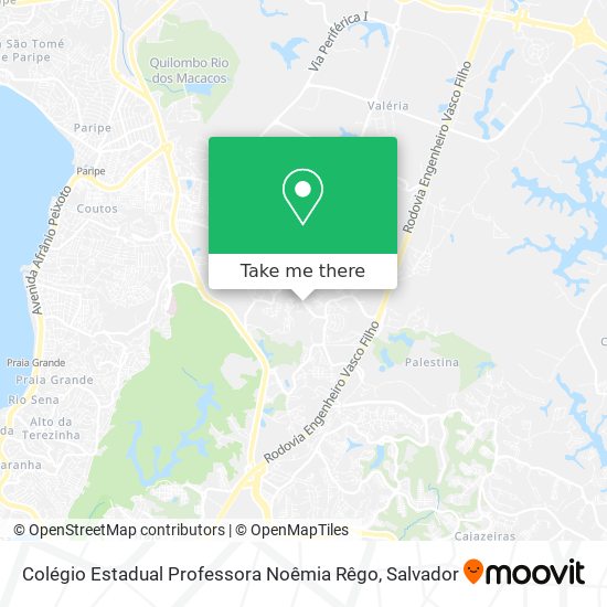 Colégio Estadual Professora Noêmia Rêgo map