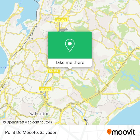 Point Do Mocotó map