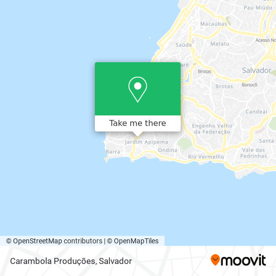 Mapa Carambola Produções