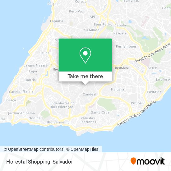 Mapa Florestal Shopping