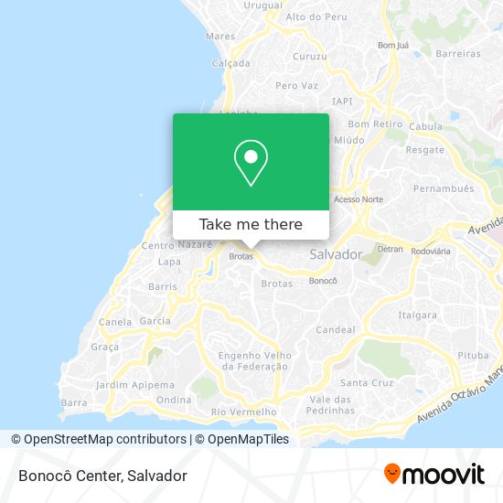 Bonocô Center map