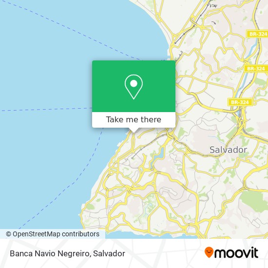 Banca Navio Negreiro map