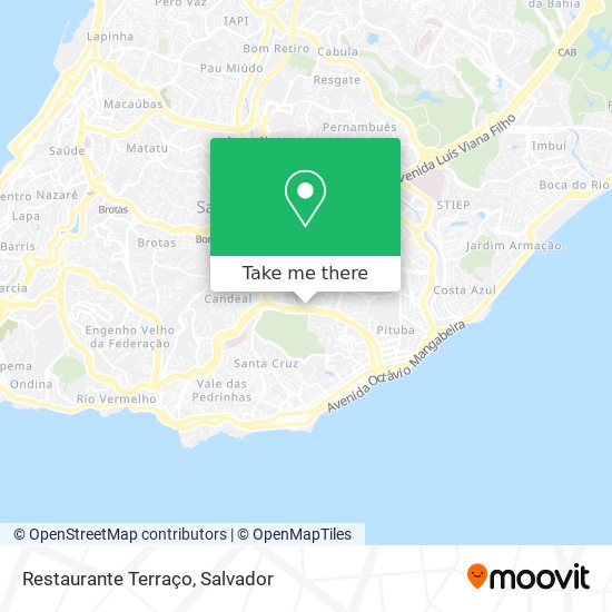 Restaurante Terraço map