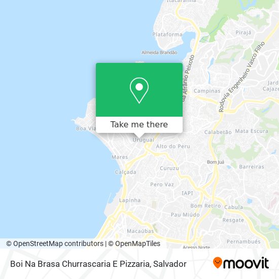 Boi Na Brasa Churrascaria E Pizzaria map