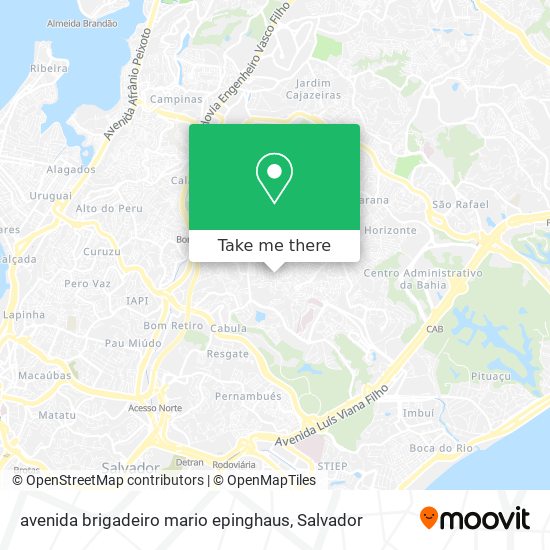 avenida brigadeiro mario epinghaus map