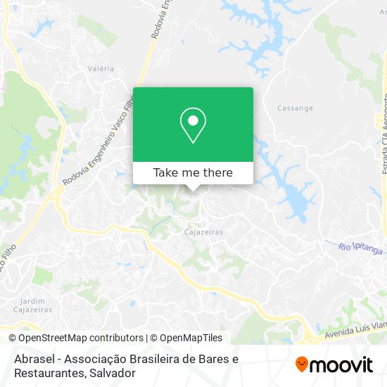 Abrasel - Associação Brasileira de Bares e Restaurantes map
