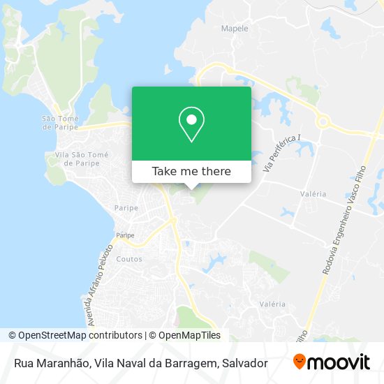 Rua Maranhão, Vila Naval da Barragem map