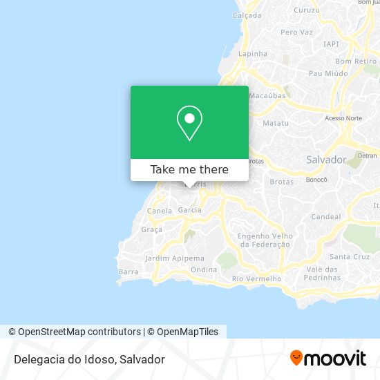 Delegacia do Idoso map