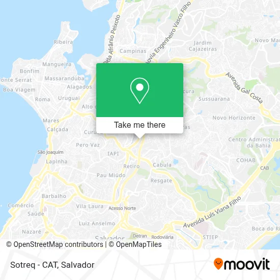 Sotreq - CAT map