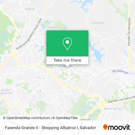 Mapa Fazenda Grande II - Shopping Albatroz I