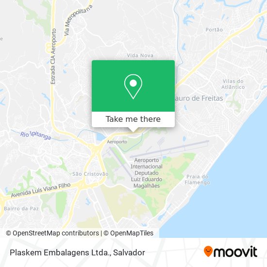 Plaskem Embalagens Ltda. map