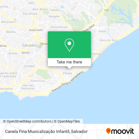 Canela Fina Musicalização Infantil map