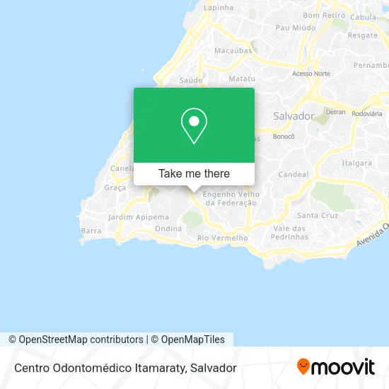 Centro Odontomédico Itamaraty map