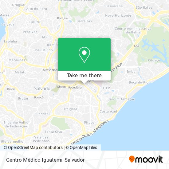 Mapa Centro Médico Iguatemi