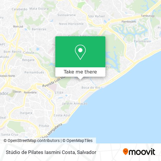 Stúdio de Pilates Iasmini Costa map