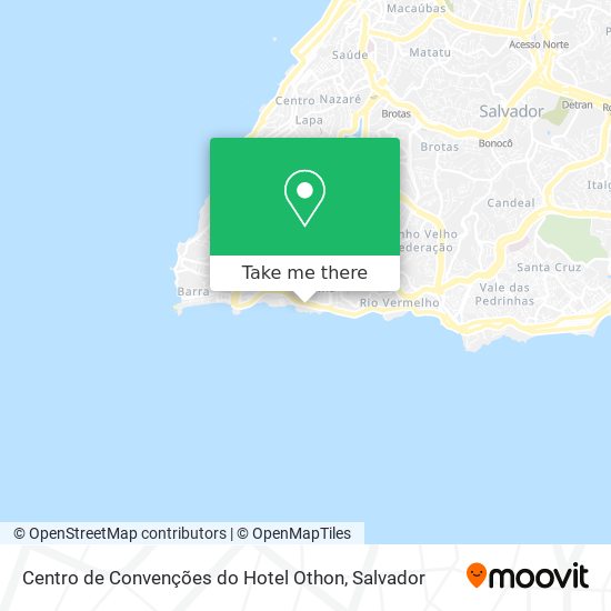 Centro de Convenções do Hotel Othon map