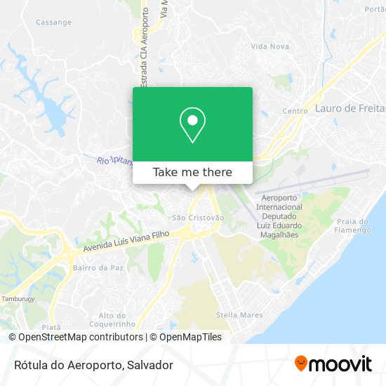 Rótula do Aeroporto map