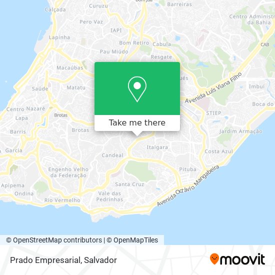 Mapa Prado Empresarial